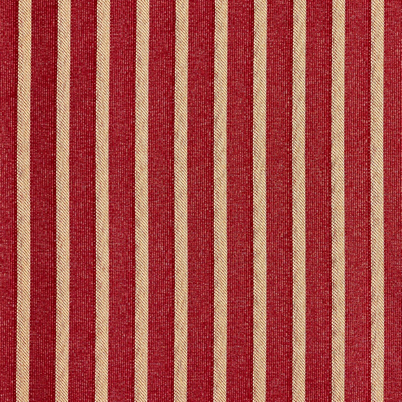 Crimson/Stripe - Red & Burgundy Stripe Upholstery Fabric 54 Inches"